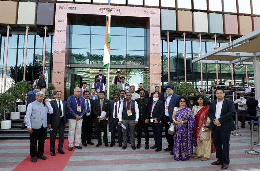  Uttar Pradesh Floor Inauguration at the India Pavilion, 10 December 2021-Expo 2020 Dubai