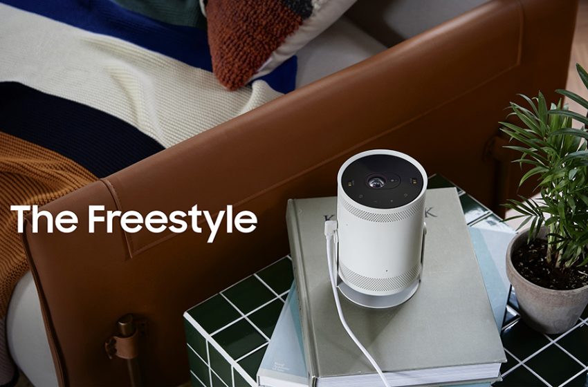  Samsung’s The Freestyle portable smart projector