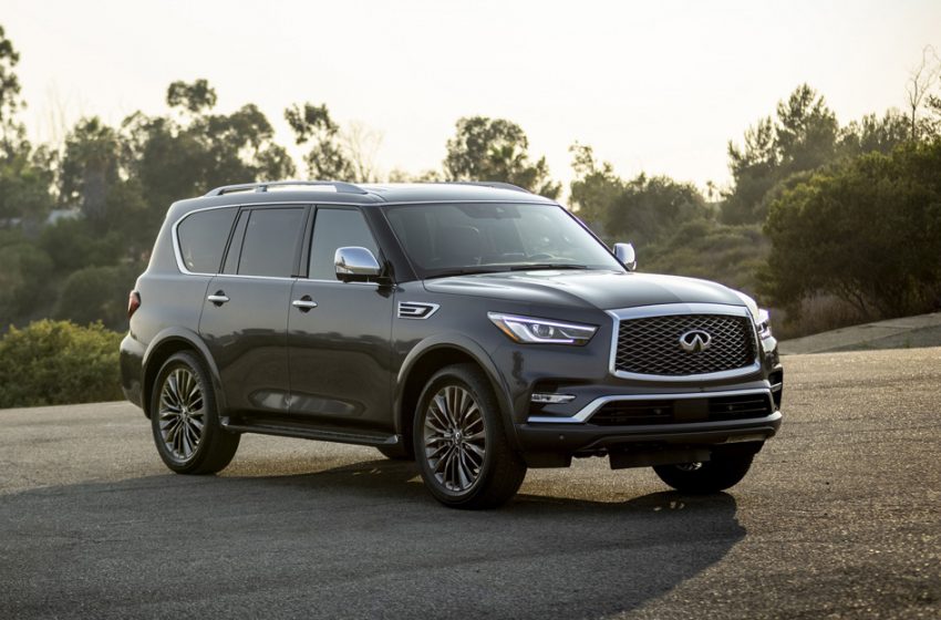  2022 INFINITI QX80 flagship SUV set to arrive in the Middle East with updated infotainment and fresh look