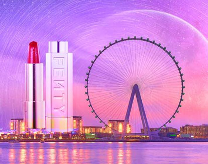  GET GLAMMED UP IN THE SKY: TRY ON RIHANNA’S NEW REFILLABLE FENTY BEAUTY LIPSTICK ‘ICON’ AT AIN DUBAI