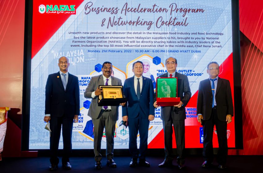  NAFAS, the National Farmers Organizationand the HALAL Trade and Marketing Centre curate an acceleration program to highlight the Malaysian Food Industry and Food Technology