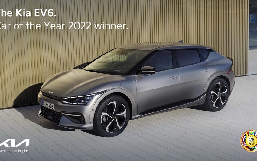  Kia EV6 named 2022 European Car of the Year