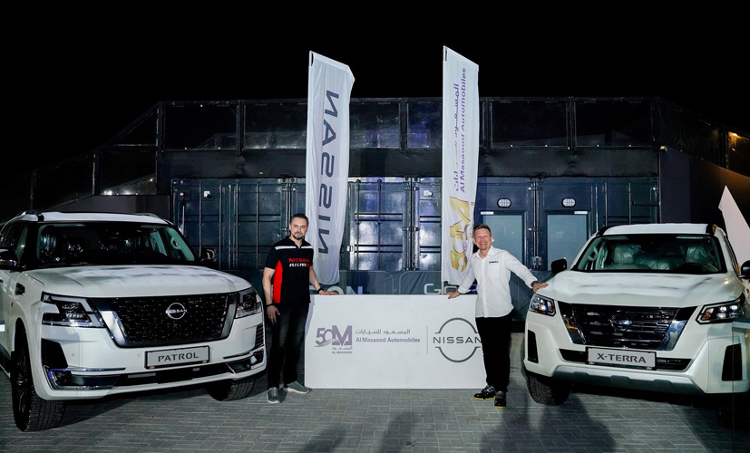  Al Masaood Automobiles-Nissan Joined UCI Mountain Bike Eliminator World Cup as Mobility Partner