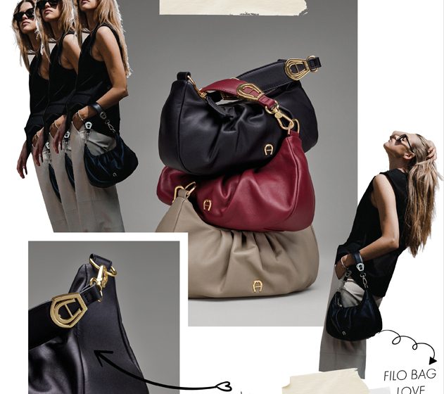  Fashionably Slouchy.. The FILO Bag from AIGNER