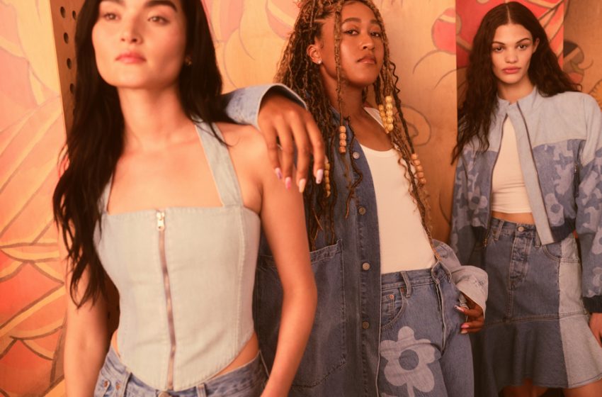  Levi’s® and Naomi Osaka Create a Playful Denim Collection for Spring/Summer 2022!