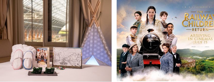  ALL ABOARD! THE RAILWAY CHILDREN RETURN AT ST. PANCRAS RENAISSANCE HOTEL, LONDON, UK THIS SUMMER