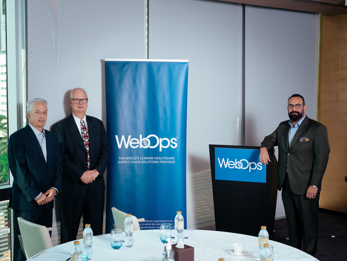  WebOps Global – the world’s leading healthcare supply chain solutions provider launches its first international headquarters in the UAE