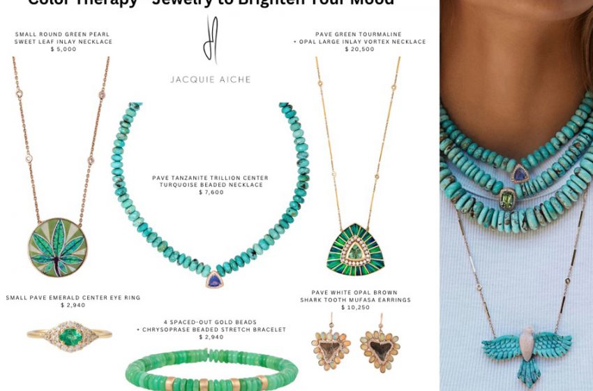  Color therapy – Jewelry to brighten your mood