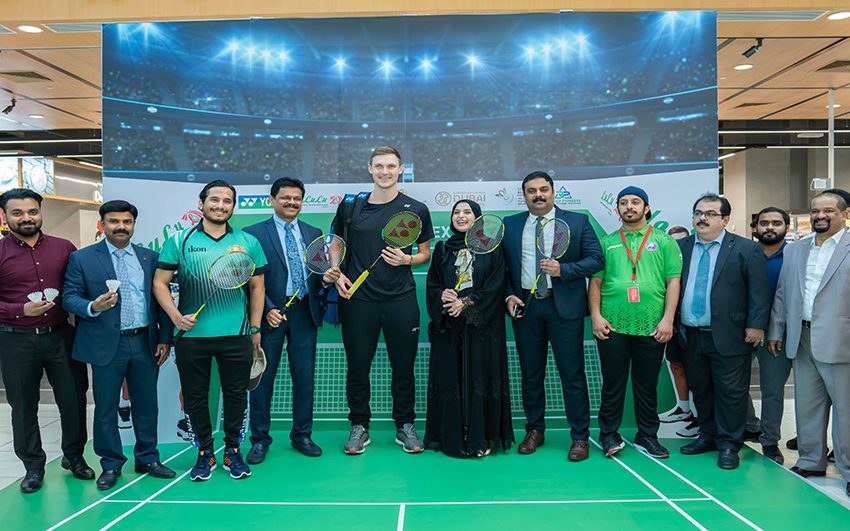  Viktor Axelsen enthrals fans at Silicon Central Mall