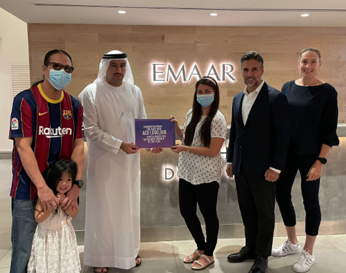  DUBAI MALL REVEALS WINNER OF AED 1 MILLION GRAND PRIZE