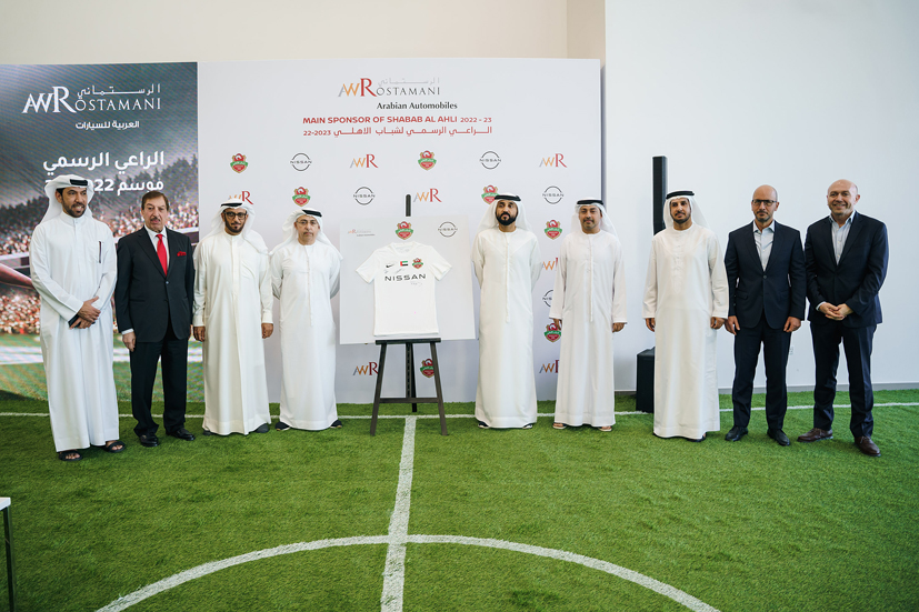  Third consecutive year united: Nissan of Arabian Automobiles celebrates its association with Shabab Al Ahli FC