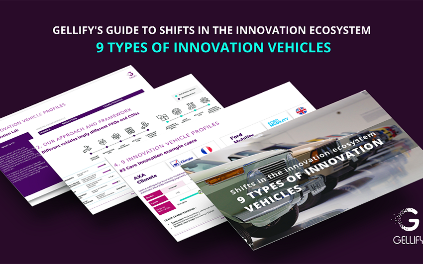 GELLIFY releases insightful new report on 9 types of innovation vehicles