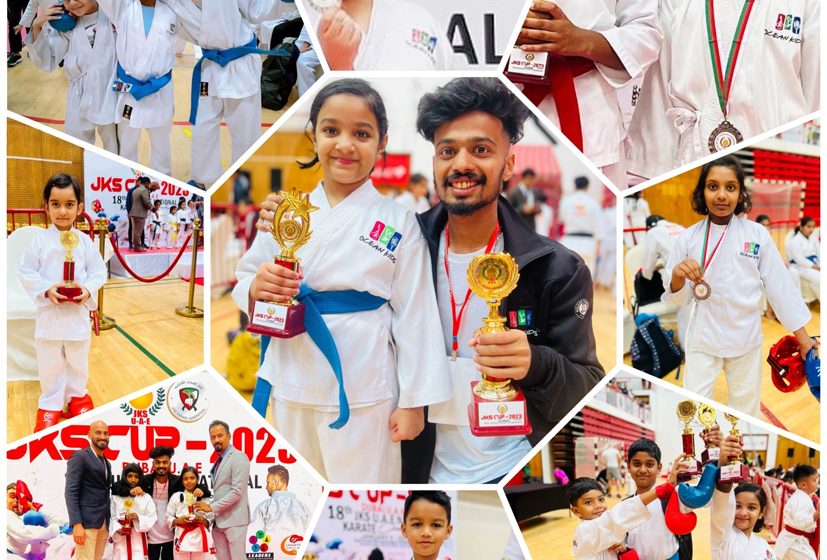  Training karate champions, one kick and punch at a time