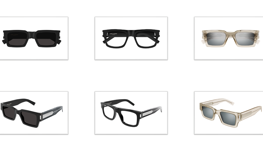  مجموعة نظارات سان لوران لربيع وصيف 2023