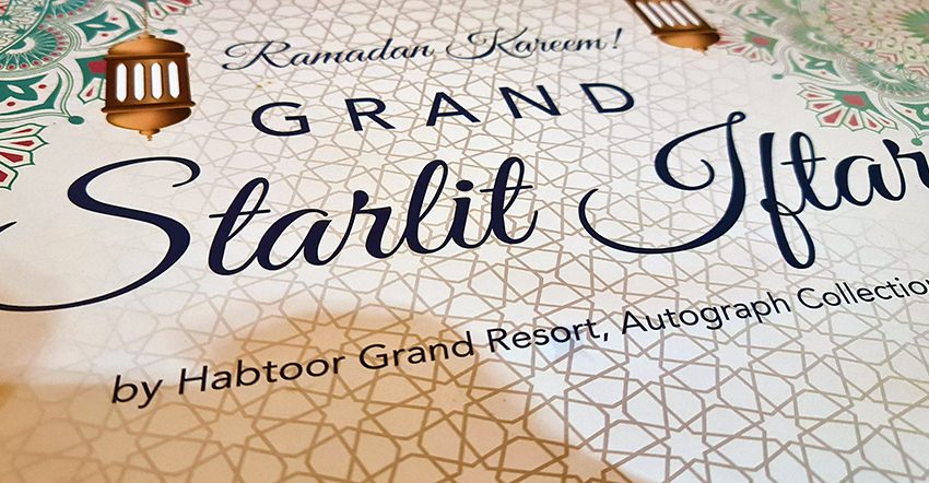  Grand Starlit Iftar at Dubai Habtoor Grand Autograph Collection