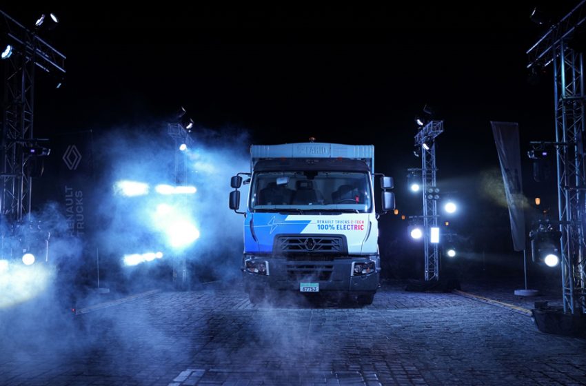  Renault Trucks, Al Masaood, and Tadweer launch the first 100% electric waste truck in the UAE