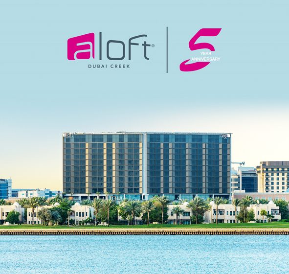  Celebrate with Aloft Dubai Creek for their 5th Anniversary and Get a Chance to Win a Vibrant One-Night Stay