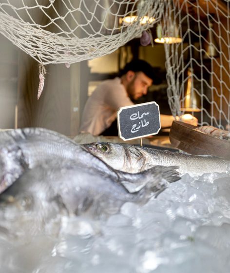  مطعم ميراكي الرياض يقدم تجربة سوق السمك اليوناني الطازج