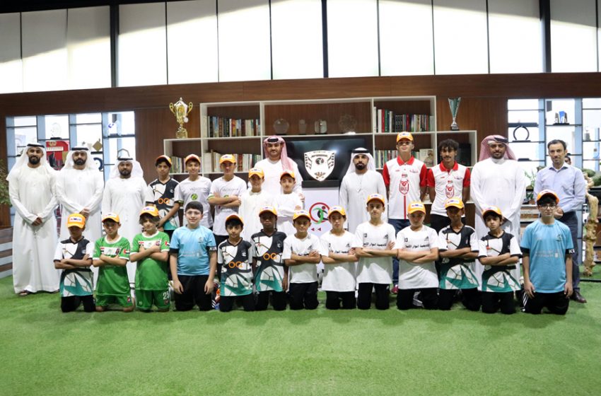  سياحة عجمان ترحب بالوفد المشارك في بطولة كواترو للأكاديميات الخليجية لكرة القدم في دورتها السادسة