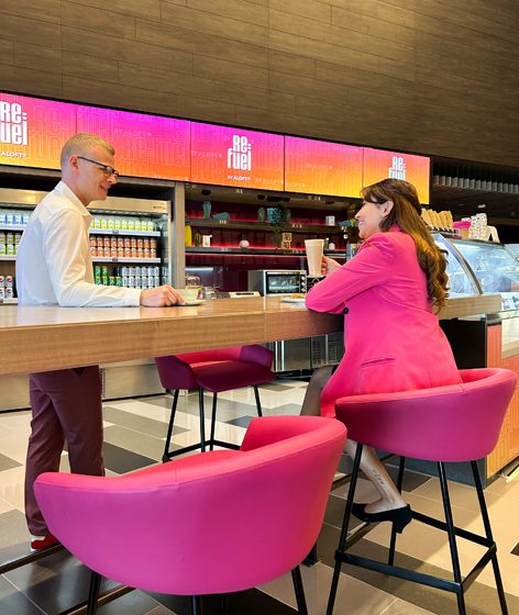  Refuel: Your Go-To Spot for Grab and Go Sweets and Delights in Aloft Dubai Creek