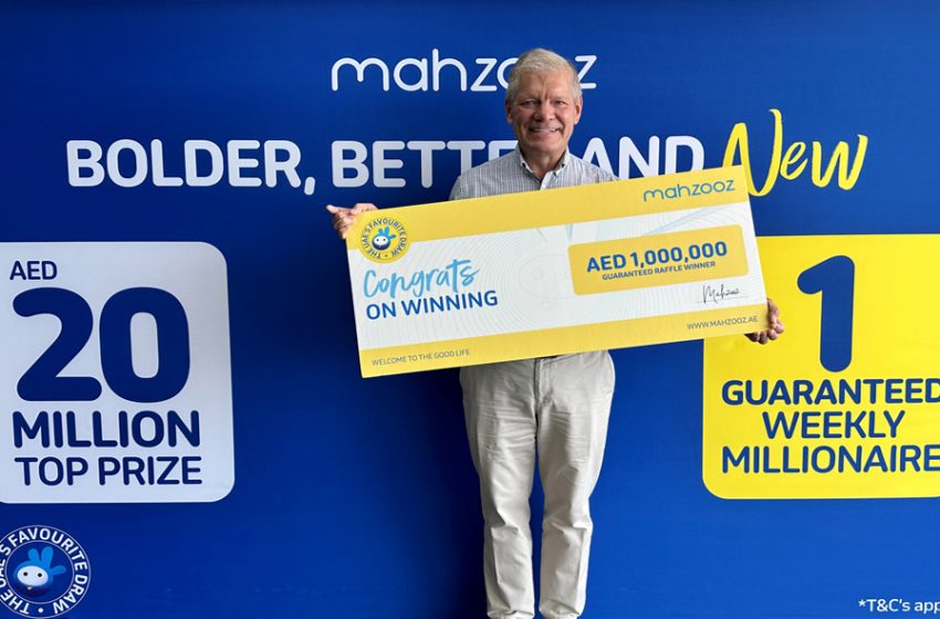  British expat wins AED 1 million and becomes Mahzooz’s 51st millionaire