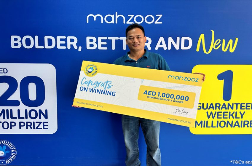  Unforgettable Triumph: Nepalese Expat Hits the guaranteed draw and becomes Mahzooz’s 50th Millionaire with AED 1,000,000 Win!