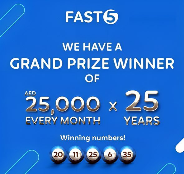  Emirates Draw FAST5: First Grand Prize Winner in less than eight weeks