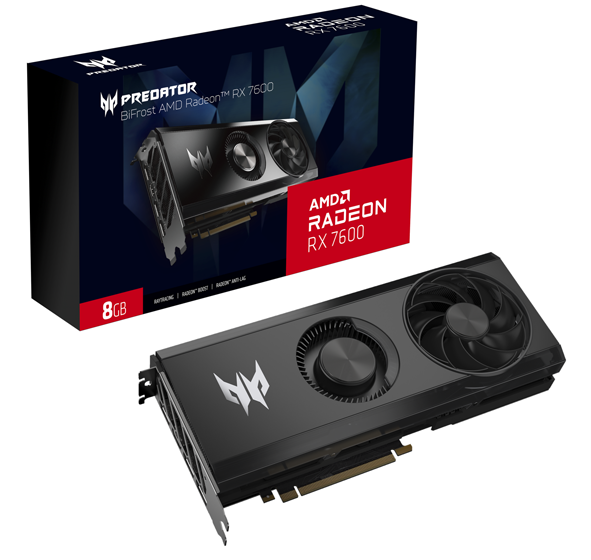  Introducing the Predator BiFrost AMD Radeon™ RX 7600: Unleash Your Gaming Potential with Unprecedented Performance