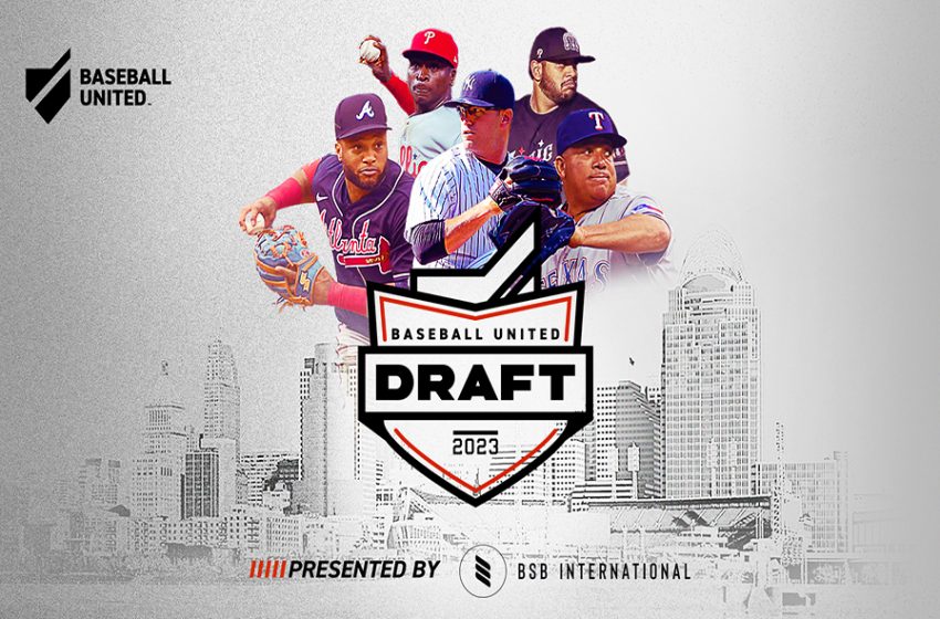  Baseball United Announces Official Order and Structure of Inaugural Player Draft