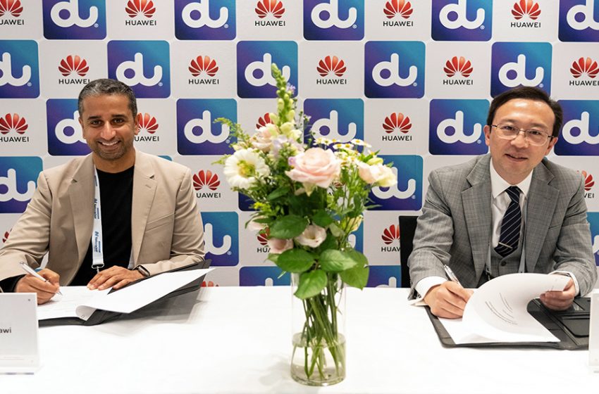  du and Huawei forge strategic partnership to pioneer technological innovation at DTW23 – Ignite