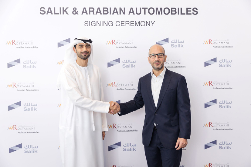  Partnership between Salik and AW Rostamani – Arabian Automobiles to foster customer experience