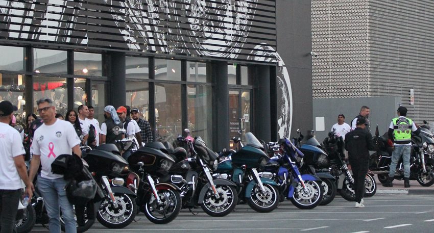  Harley Owners Group creates breast cancer awareness through a Pink Ride across the UAE