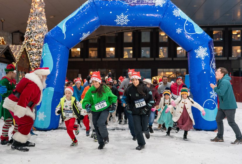  Festive Fun Run, the coolest race of the season, returns to Ski Dubai