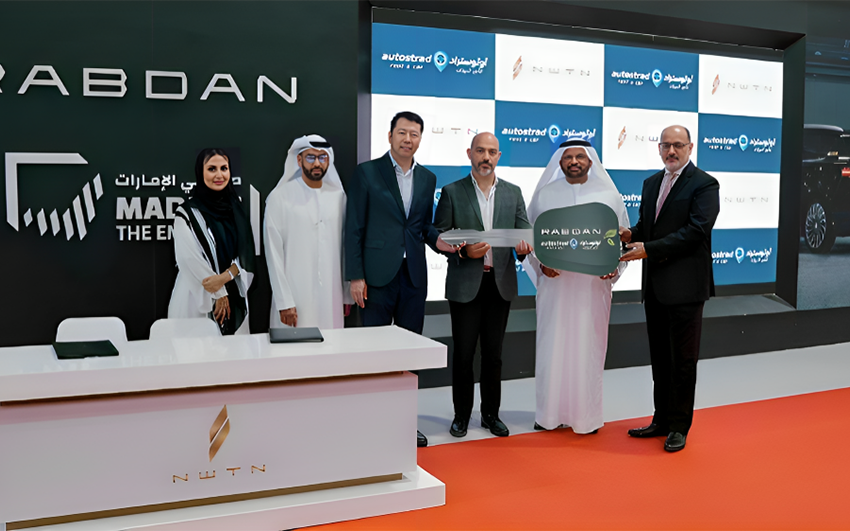  Autostrad Leads Sustainable Mobility in the UAE with 200 ‘Rabdan One’ Electric Cars Acquisition