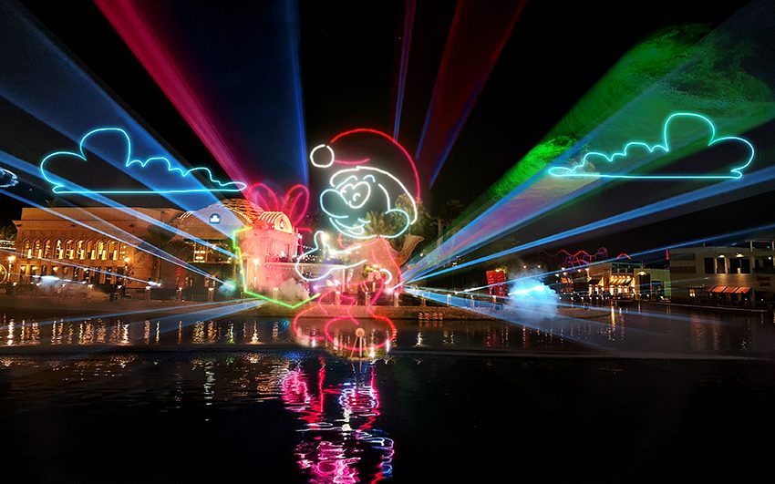  Dubai Parks™ and Resorts welcomes 2024 with Laser Show and Fireworks spectacle