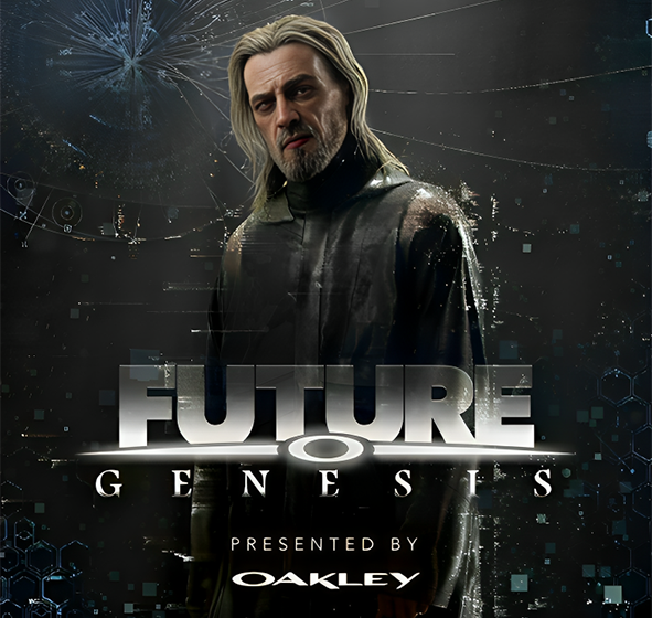  VISIONS OF THE FUTURE, WRITTEN FROM ECHOES OF THE PAST: WELCOME TO FUTURE GENESIS, BY OAKLEY®