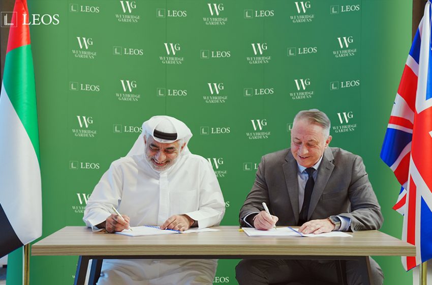  شركة ليوس للتطوير العقاري تعين شركة عبر الامارات للمقاولات كمقاول رئيسي لمشروع ويبريدج جاردنز، مجتمع نمط الحياة العصري في دبي لاند