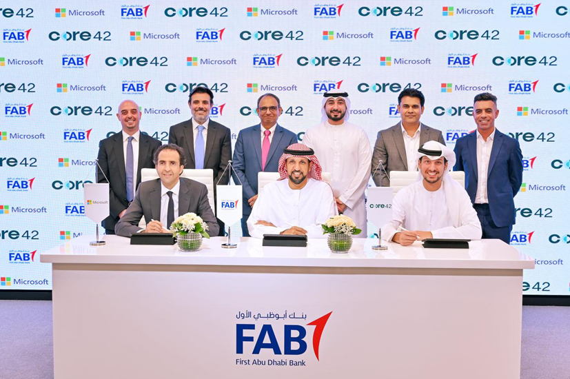  First Abu Dhabi Bank unlocks new business excellence opportunities with Core42, supported by Microsoft