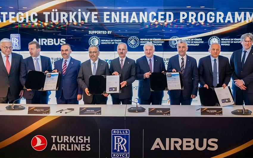  الخطوط الجوية التركية وإيرباص ورولز – رويس يجددون التأكيد على تعزيز الشراكة ومجالات التعاون