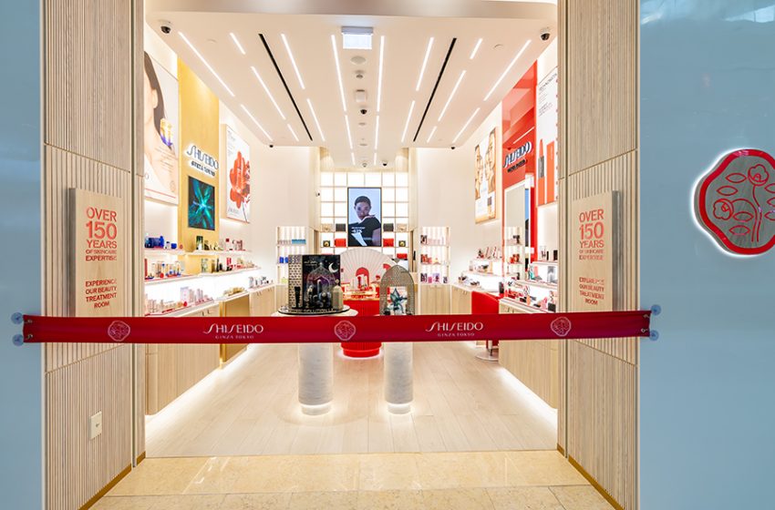  Grand Opening of Shiseido Ginza Tokyo newest store in Yas Mall