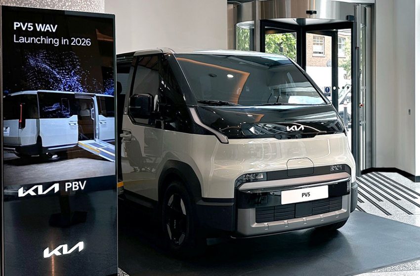 Introducing Kia PV5 WAV.. A New Era of Wheelchair Accessible Electric Vehicles