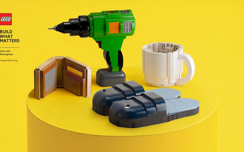  THIS FATHER’S DAY, DADS DITCH THE USUAL PICKS FOR LEGO® BUILDING BRICKS!