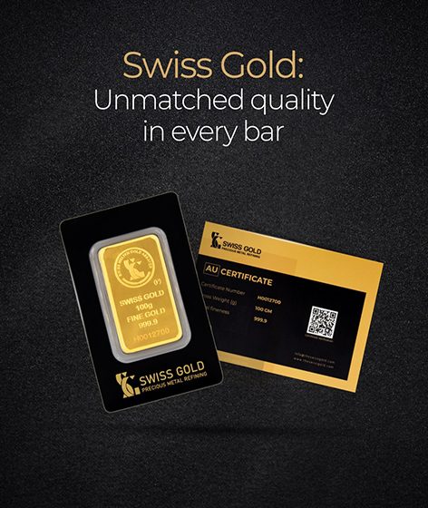 SwissGold GCC launches premium gold bars offering up to 20% return potential amid gold boom