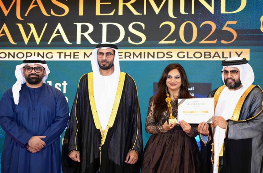 UAE’s Next MasterMind Awards 2025 honours leaders shaping future of innovation and influence in Middle East