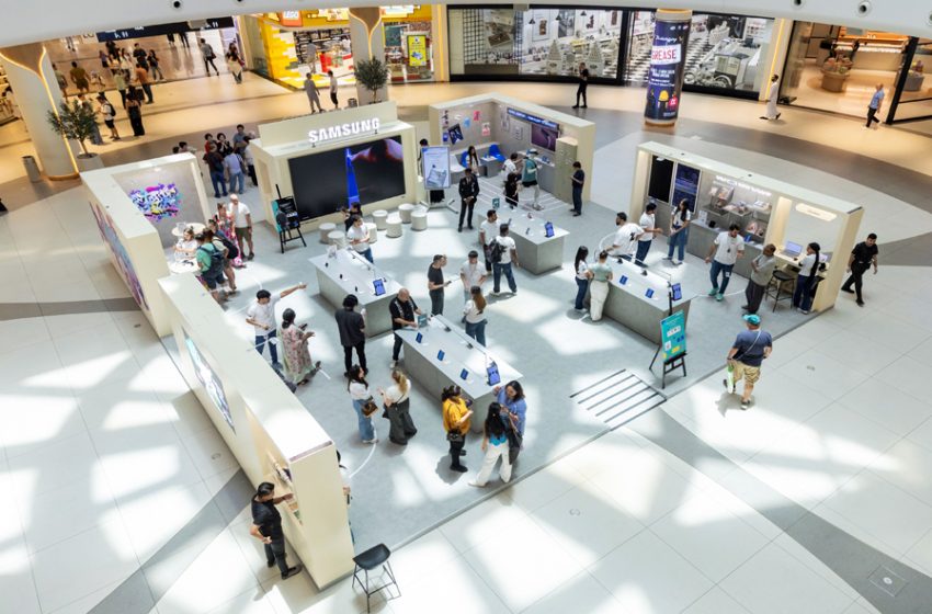 Galaxy Z Fold7 and Galaxy Z Flip7 take center stage at Dubai Mall’s latest tech destination