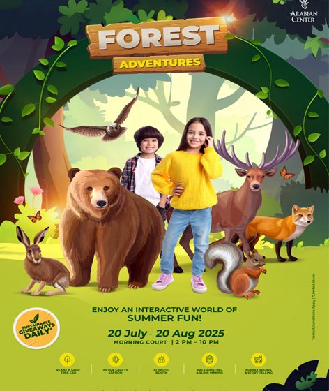 Arabian Center unveils an immersive Dubai Summer Surprises lineup with “Forest Adventures” and 9 Nissan Magnite SUVs to be won