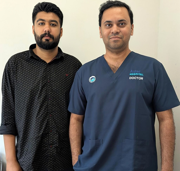  27-Year-Old Dubai Resident Successfully Treated for Rare Vein Condition at Aster Hospital Mankhool