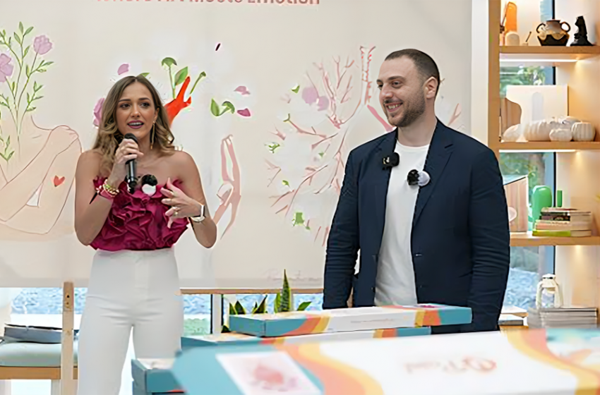 With the Presence of Celebrities and Media Figures, and in Partnership with uPaint.. Lynn Al-Laz Launches Her New Paint by Numbers Collection in Dubai