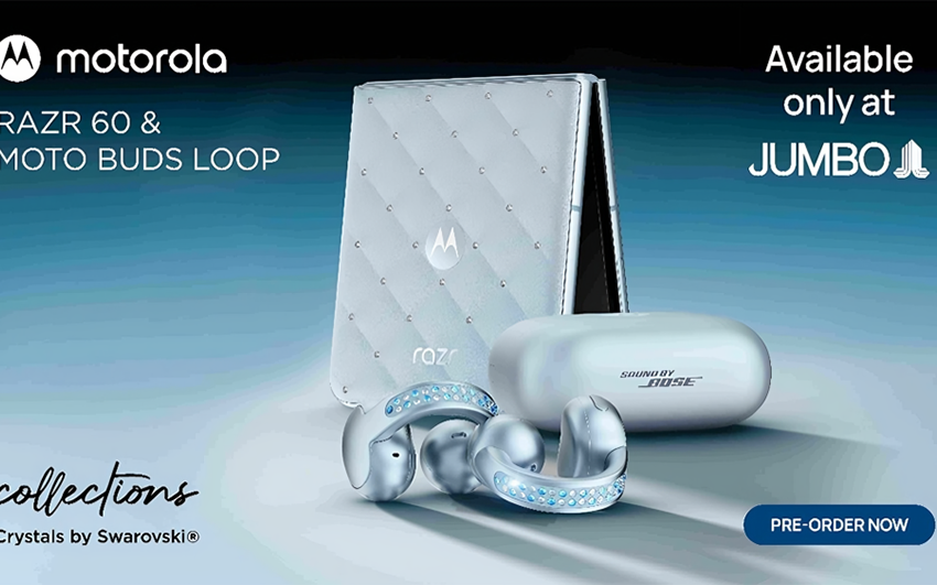 جمبو تتعاون مع موتورولا لإطلاق هاتف Motorola Razr 60 Swarovski Edition حصرياً في الإمارات
