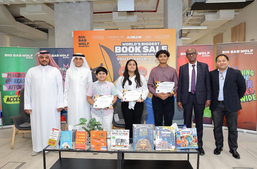  The World’s Biggest Book Sale – Big Bad Wolf – is back in the UAE under the patronage of Ajman Department of Tourism Development